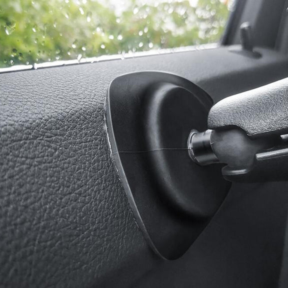 Curved Adhesive Car Instrument Table Bracket Car Mobile Phone Bracket Plastic Clamp Arm Style: Small 4 Claw