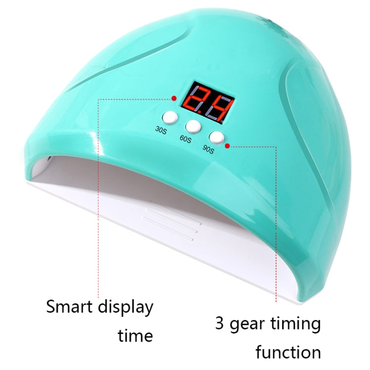Smart Sensor Nail Phototherapy Lamp Manicure Tool Baking Lamp(White)