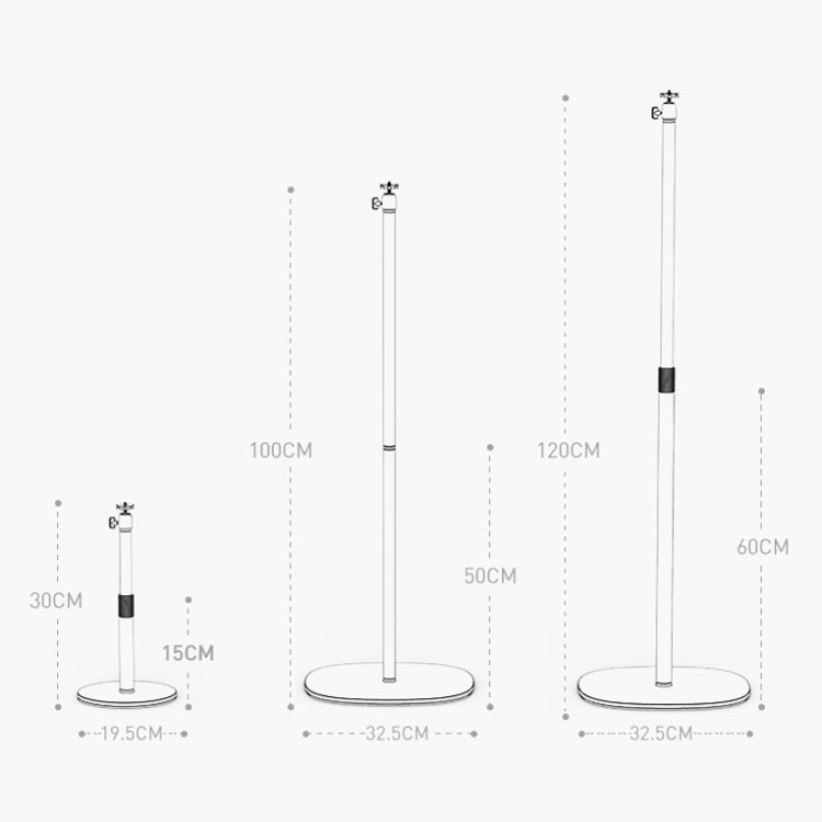 Xiaotian Desktop Metal Projection Machine Bracket Liftable Telescopic Holder, Style: L22 Floor Standard Version