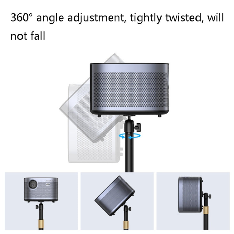 Xiaotian Desktop Metal Projection Machine Bracket Liftable Telescopic Holder, Style: L22 Floor Standard Version