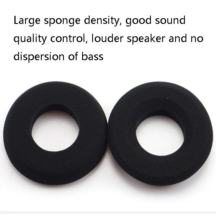 2PCS Headset Cotton Pad For Grado SR60/SR80/SR125/SR225/SR325/SR325i(Small Soft Heart)