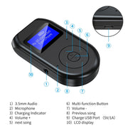 BT-11 Bluetooth 5.0 Audio Launch Reception Call Three-In-One TV Computer Game Music Bluetooth Adapter