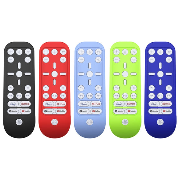 2 PCS Remote Control Silicone Protective Cover Is Suitable For PS5 Media Remote( Luminous Green)