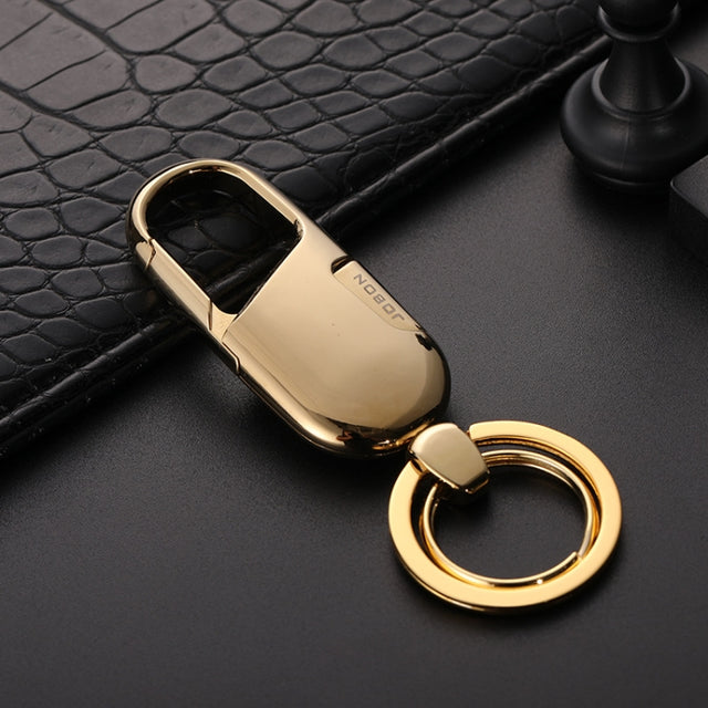 JOBON ZB-176 Car Keychain Men Waist Hanging Key Chain Pendant(Golden)