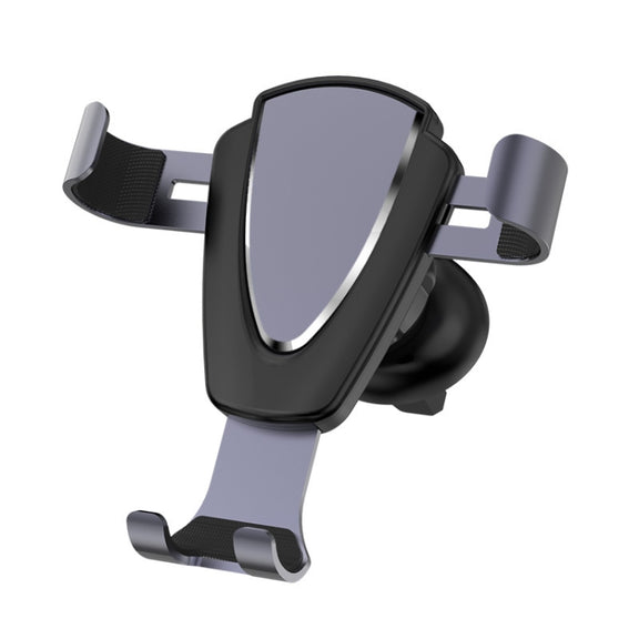 Multifunctional Mobile Phone Holder With Car Air Outlet Car Navigation Support Frame(Dark Gray)
