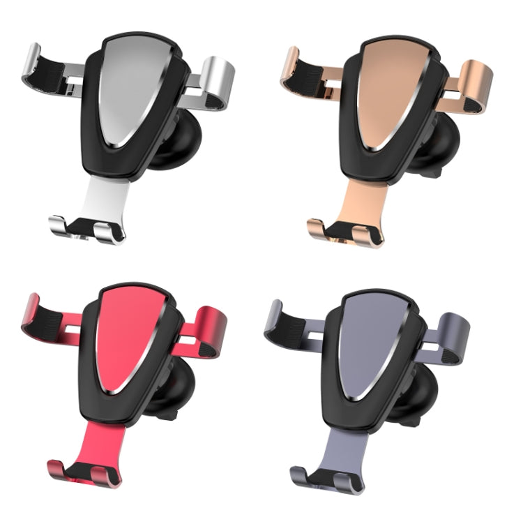 Multifunctional Mobile Phone Holder With Car Air Outlet Car Navigation Support Frame(Pleasant Red)