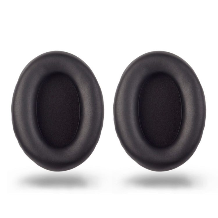 2 PCS Headset Comfortable Sponge Cover For Sony WH-1000xm2/xm3/xm4, Colour: (1000X / 1000XM2)Black Lambskin