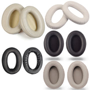 2 PCS Headset Comfortable Sponge Cover For Sony WH-1000xm2/xm3/xm4, Colour: (1000X / 1000XM2)Black Lambskin