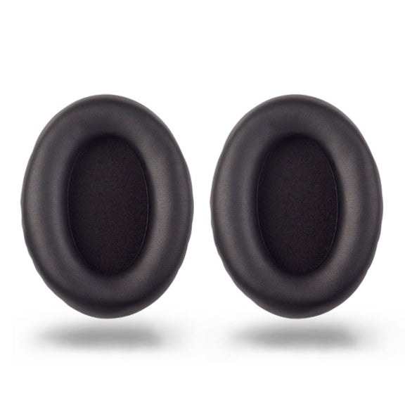 2 PCS Headset Comfortable Sponge Cover For Sony WH-1000xm2/xm3/xm4, Colour: (1000XM3)Black Protein With Card Buckle