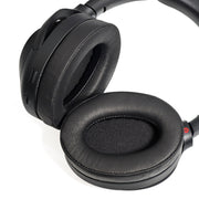 2 PCS Headset Comfortable Sponge Cover For Sony WH-1000xm2/xm3/xm4, Colour: (1000XM3)Black Protein With Card Buckle