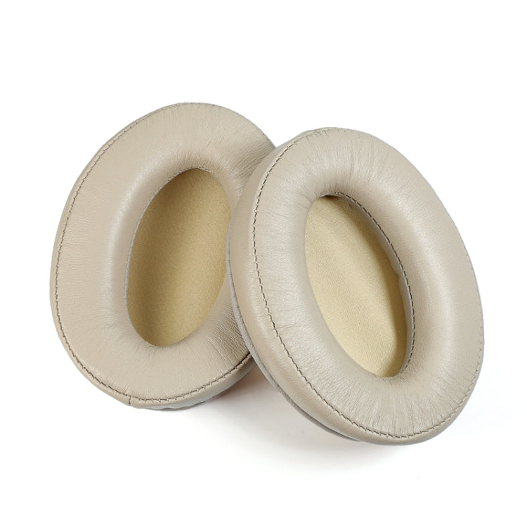 2 PCS Headset Comfortable Sponge Cover For Sony WH-1000xm2/xm3/xm4, Colour: (1000XM3)Champagne Gold Lambskin