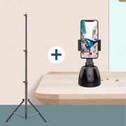 360-Degree Smart Follow-Up Selfie Live Video Recording Tripod Heads Charging Tripod Heads