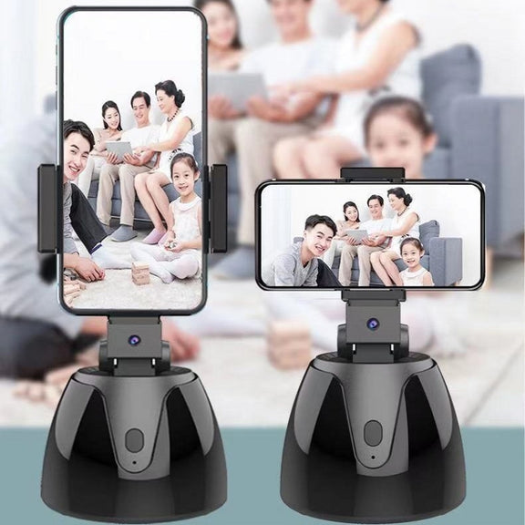 360-Degree Smart Follow-Up Selfie Live Video Recording Tripod Heads Charging Tripod Heads