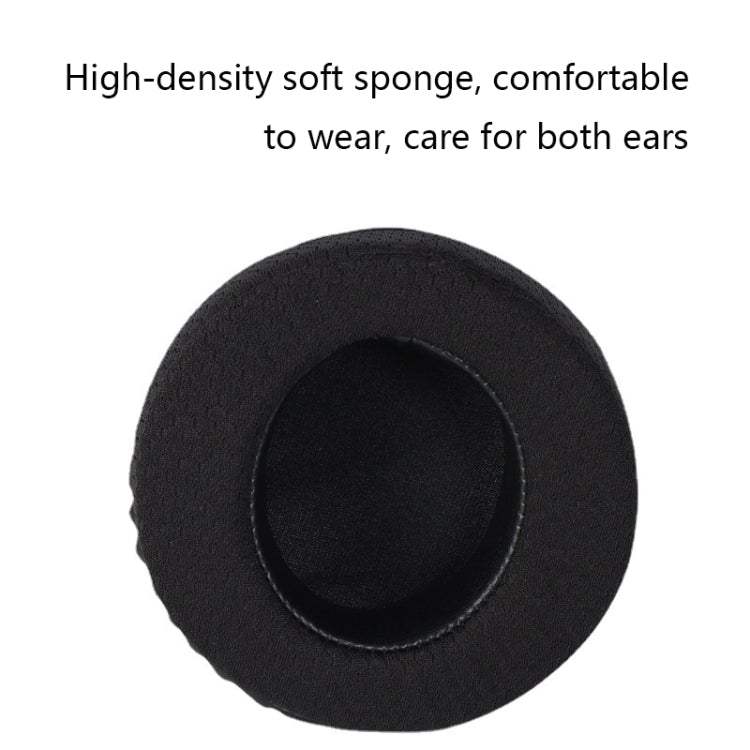 2 PCS Headset Cover For Alienware, Colour: AW310H / AW510H Black Splicing