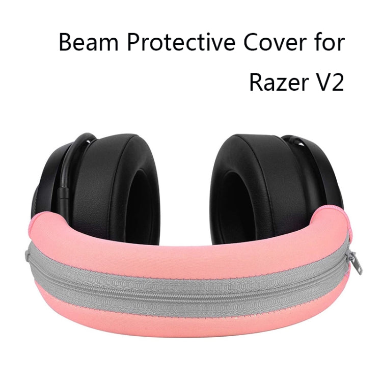 2 PCS Headset Sponge Case For Razer BlackShark V2/V2X/V2SE, Colour: Head Beam Protective Cover(Black)