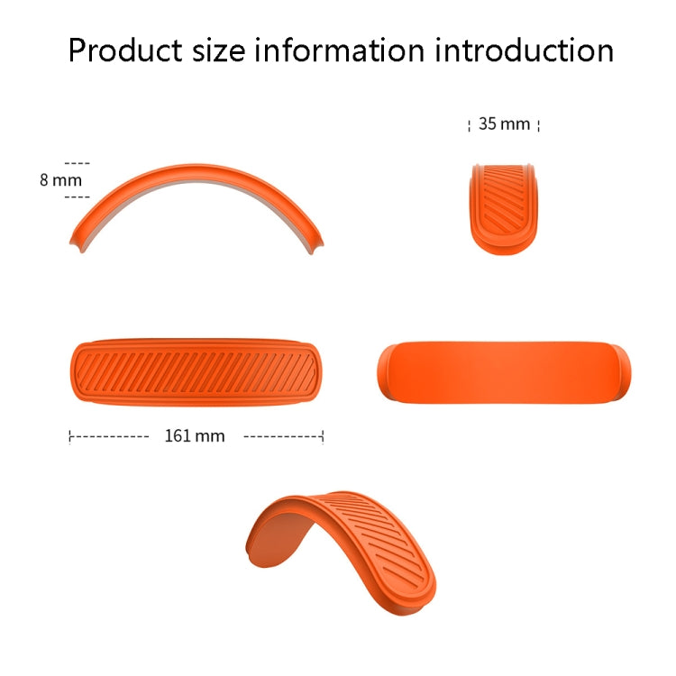 T1 Wireless Bluetooth Headset Beam Silicone Protection Case For Apple AirPods Max(Red)