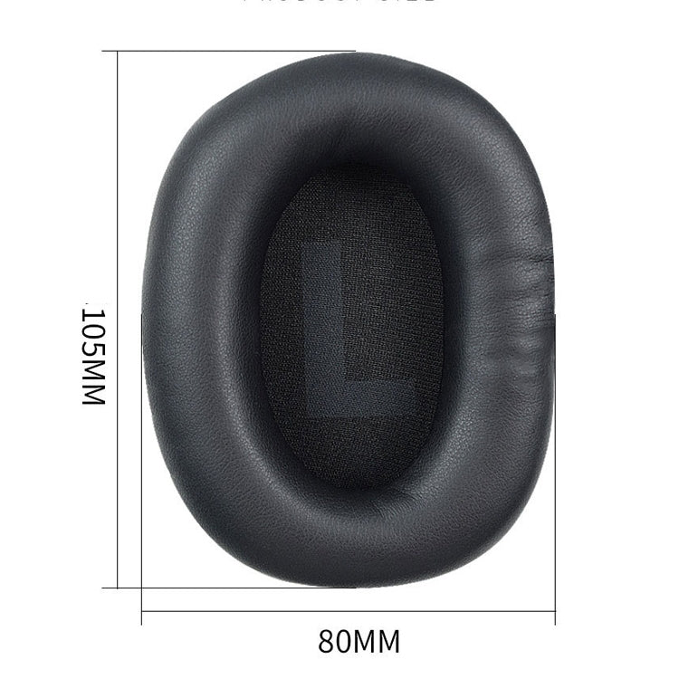 1 Pairs  Suitable for Logitech GPROX Headphone Sponge Protective Case(Black Protein Skin)