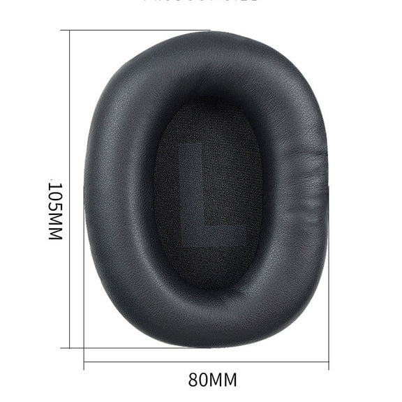 1 Pairs  Suitable for Logitech GPROX Headphone Sponge Protective Case(Black Protein Skin)