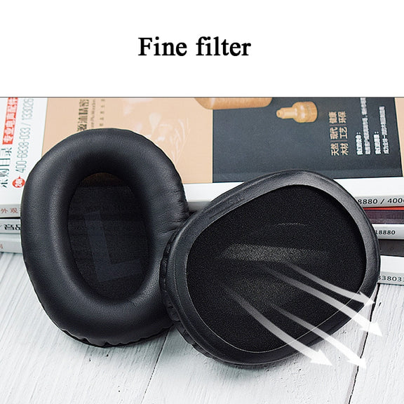 1 Pairs  Suitable for Logitech GPROX Headphone Sponge Protective Case(Black Protein Skin)