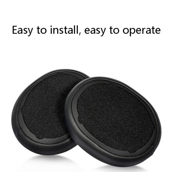 2 PCS Headphones Sponge Cover For Skullcandy Crusher 3.0 Wireless(Black)