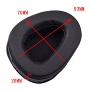 1 Pairs Headphone Sponge Leather Earmuffs For Skullcandy Aviator 2(Brown)