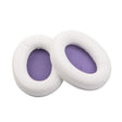 1 Pairs Headset Sponge Cover Ear Pad Leather Case For Kingston Cloud Silver II, Colour: White Splicing - Earmuff & Pad by PMC TechLife | Online Shopping South Africa | PMC TechLife