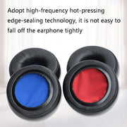 1 Pairs Headphone Sponge Cover Headphone Leather Cover For Jabra Revo Wireless, Colour: Black Black Net