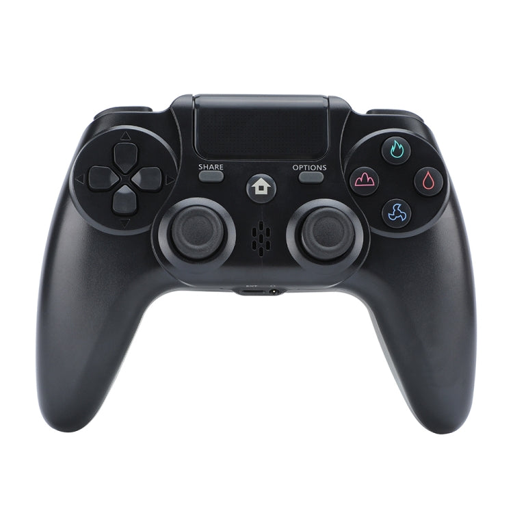 ZR486 Wireless Game Controller For PS4, Product color: Black