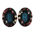 2 PCS Headset Sponge Cover For BOSE QC15 / QC3 / QC2 / QC25 / AE2 / AE2i(Print Color + Blue LR) - Earmuff & Pad by PMC TechLife | Online Shopping South Africa | PMC TechLife