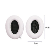 2 PCS Headset Sponge Cover For BOSE QC15 / QC3 / QC2 / QC25 / AE2 / AE2i(Print Color + Black LR)
