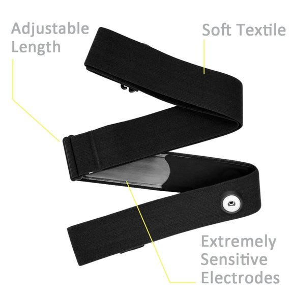 KYTO 2809 One-To-One ANT+ Bluetooth 4.0 Wireless Heart Rate Transmitter Chest Strap