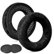 2 PCS Earmuffs Cover For Beyerdynamic DT990 / DT880 / DT770 Pro(Black) - Earmuff & Pad by PMC TechLife | Online Shopping South Africa | PMC TechLife | Buy Now Pay Later Mobicred