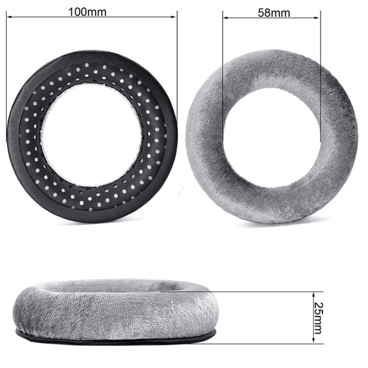 2 PCS Earmuffs Cover For Beyerdynamic DT990 / DT880 / DT770 Pro(Black)