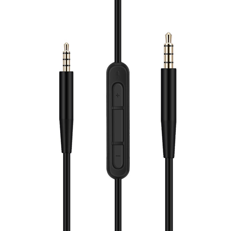 2 PCS 3.5mm To 2.5mm Audio Cable For Bose QC25 / QC35 / Soundtrue / SoundLink / OE2(Black)