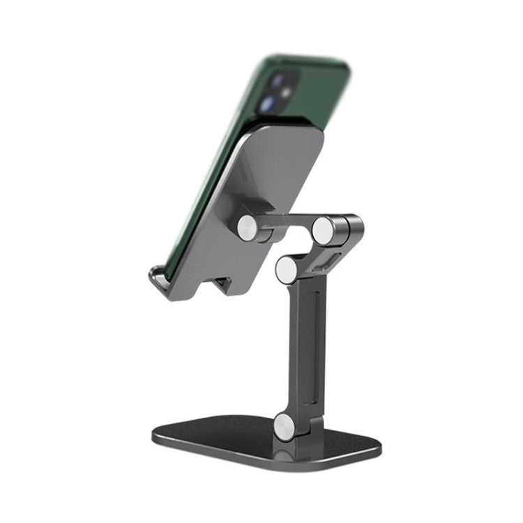 CYX-PH2 Mobile Phone Tablet Desktop Bracket Folding Telescopic Phone Bracket(Black)