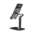 CYX-PH2 Mobile Phone Tablet Desktop Bracket Folding Telescopic Phone Bracket(Black) - Desktop Holder by PMC TechLife | Online Shopping South Africa | PMC TechLife