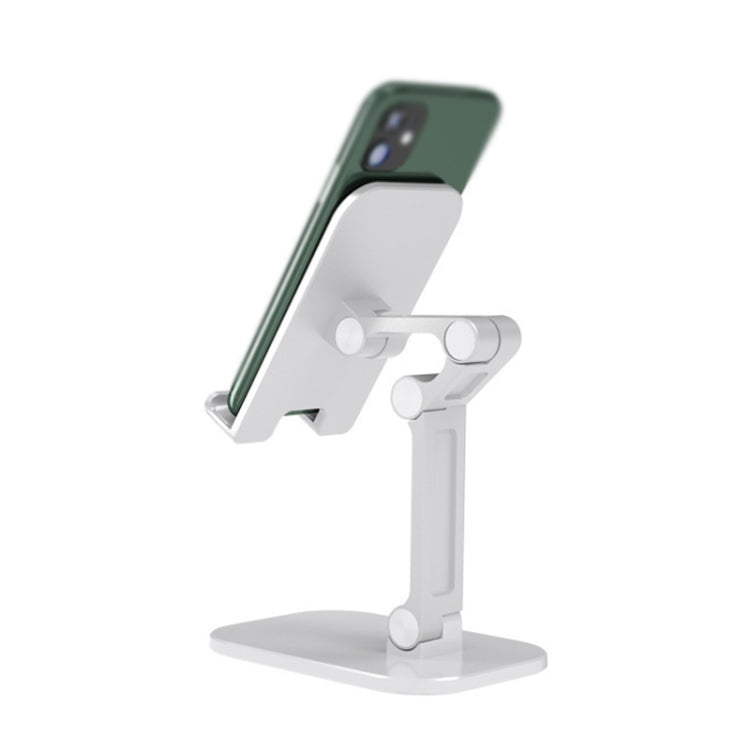 CYX-PH2 Mobile Phone Tablet Desktop Bracket Folding Telescopic Phone Bracket(White)