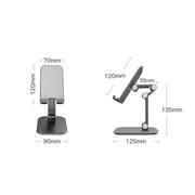 CYX-PH2 Mobile Phone Tablet Desktop Bracket Folding Telescopic Phone Bracket(White)