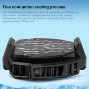 MEMO DL05 Semiconductor Cooling Mobile Phone Radiator with Colorful Lights