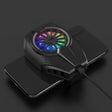 MEMO DL06 Semiconductor Cooling Mobile Phone Radiator with Colorful Lights - Cooling Fan Radiator by PMC TechLife | Online Shopping South Africa | PMC TechLife