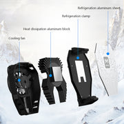 MEMO DL06 Semiconductor Cooling Mobile Phone Radiator with Colorful Lights