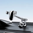 OATSBASF 03513 Phone Car Magnetic Telescopic Bracket Suction Cup Type Navigation Mobile Phone Bracket(Graphite Black) - Universal Car Holders by OATSBASF | Online Shopping South Africa | PMC TechLife | Buy Now Pay Later Mobicred