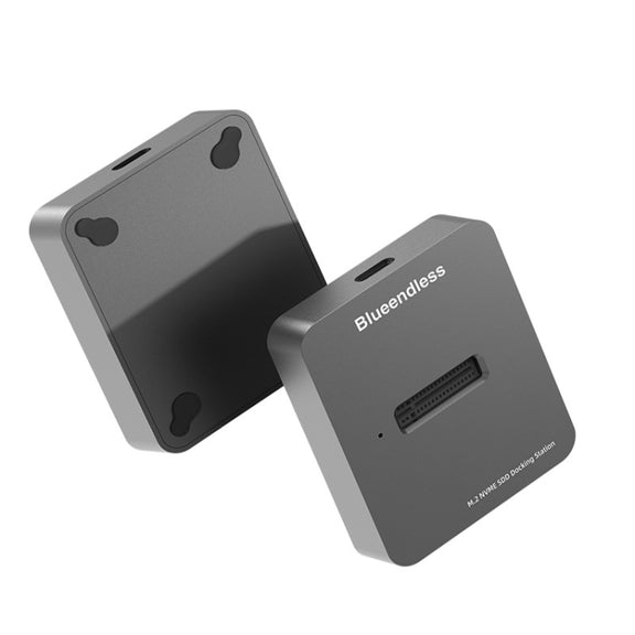 Blueendless M.2 NGFF / NVME Solid State Drive Bottom USB3.1 Notebook External SSD Mobile Hard Disk Socket, Style: SD01 (M.2 SATA Protocol)