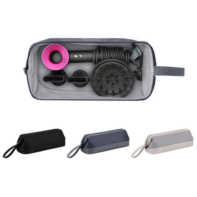 BUBM CFJ-RW Hair Dryer Storage Bag Hair Dryer Accessory Storage Suitable For Dyson(Gray)