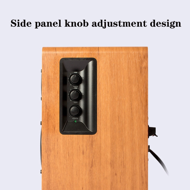 Edifier R1200TII Computer Wooden Audio Notebook Subwoofer, US Plug(Wood Grain)
