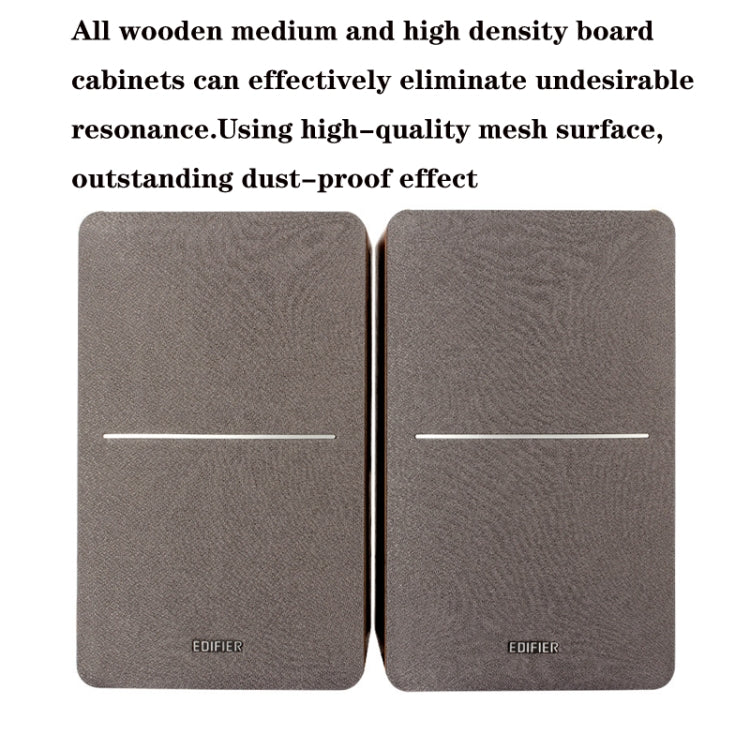 Edifier R1200TII Computer Wooden Audio Notebook Subwoofer, US Plug(Wood Grain)