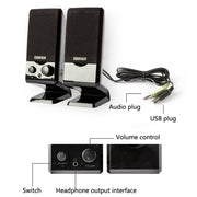 Edifier R10U Mini USB Laptop Speaker(Black)