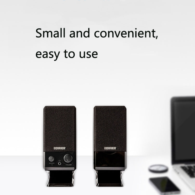 Edifier R10U Mini USB Laptop Speaker(Black)