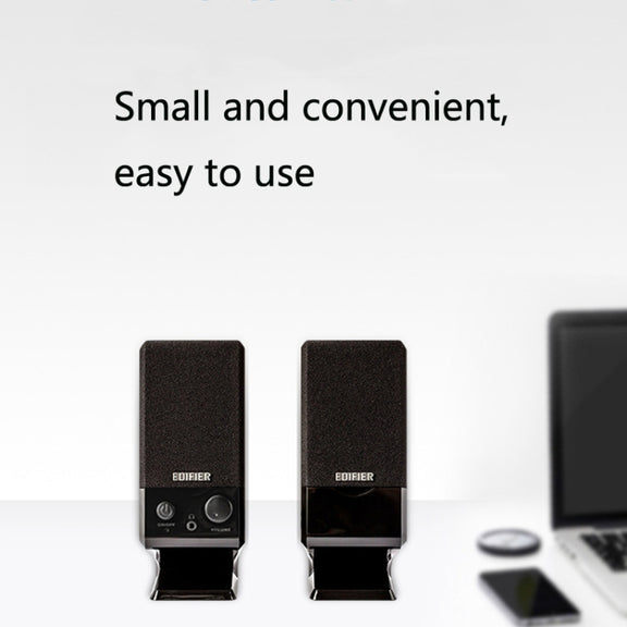 Edifier R10U Mini USB Laptop Speaker(Black)