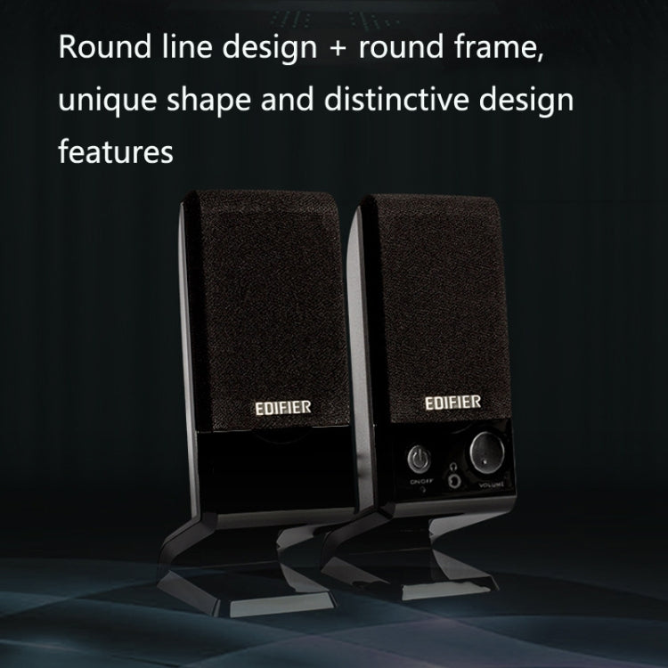 Edifier R10U Mini USB Laptop Speaker(Black)